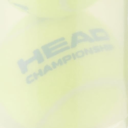 HEAD Championship Tennis Balls (4 Balls), Yellow
