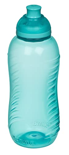 Sistema Twist 'n' Sip Bottle, 330 ml-Assorted Colours, BPA-Free Plastic