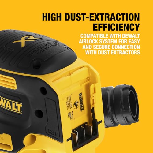 DEWALT 18V XR Brushless 125mm Sander, Bare Unit, DCW210N-XJ