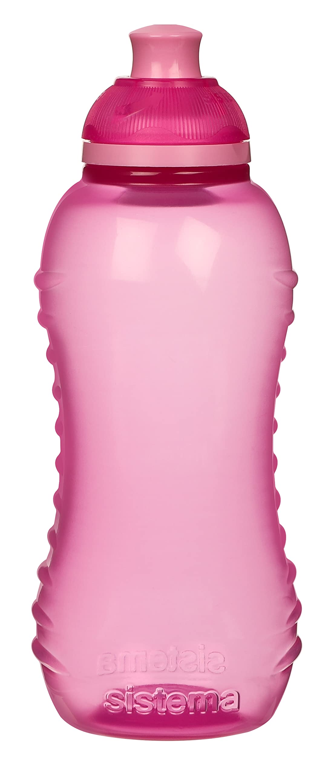 Sistema Twist 'n' Sip Bottle, 330 ml-Assorted Colours, BPA-Free Plastic