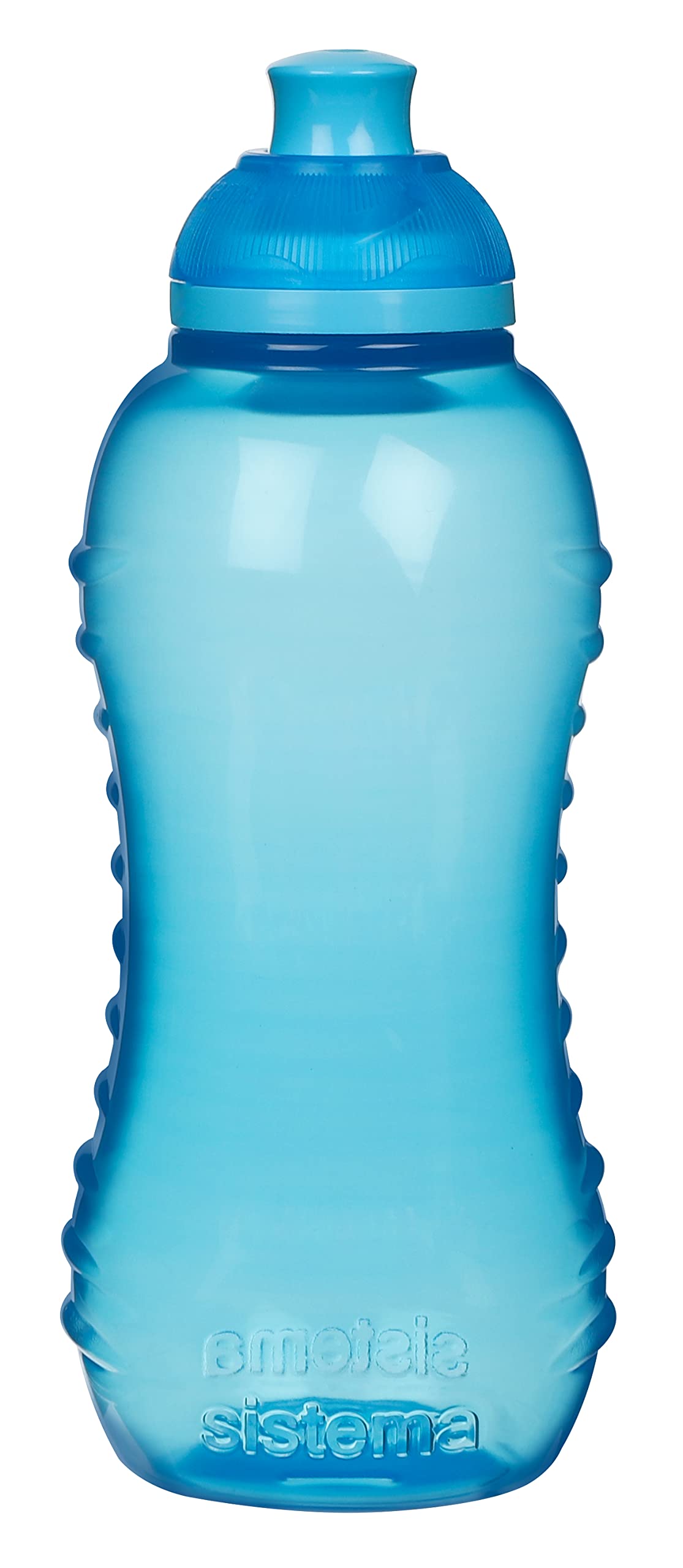 Sistema Twist 'n' Sip Bottle, 330 ml-Assorted Colours, BPA-Free Plastic
