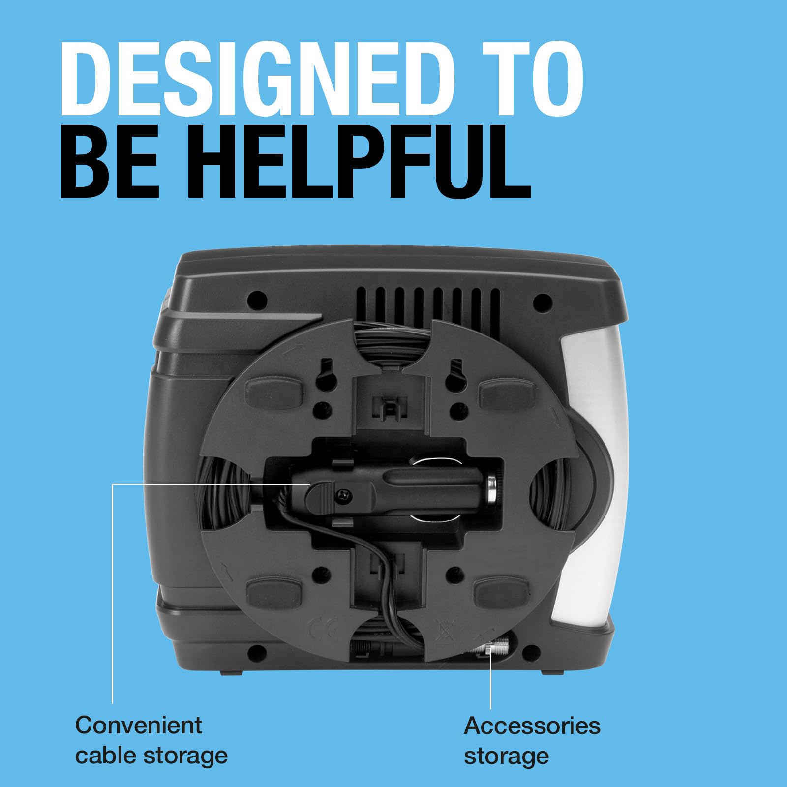 RING TYREINFLATE 610 Analogue Tyre Inflator with Adaptor Kit - Results in PSI & BAR
