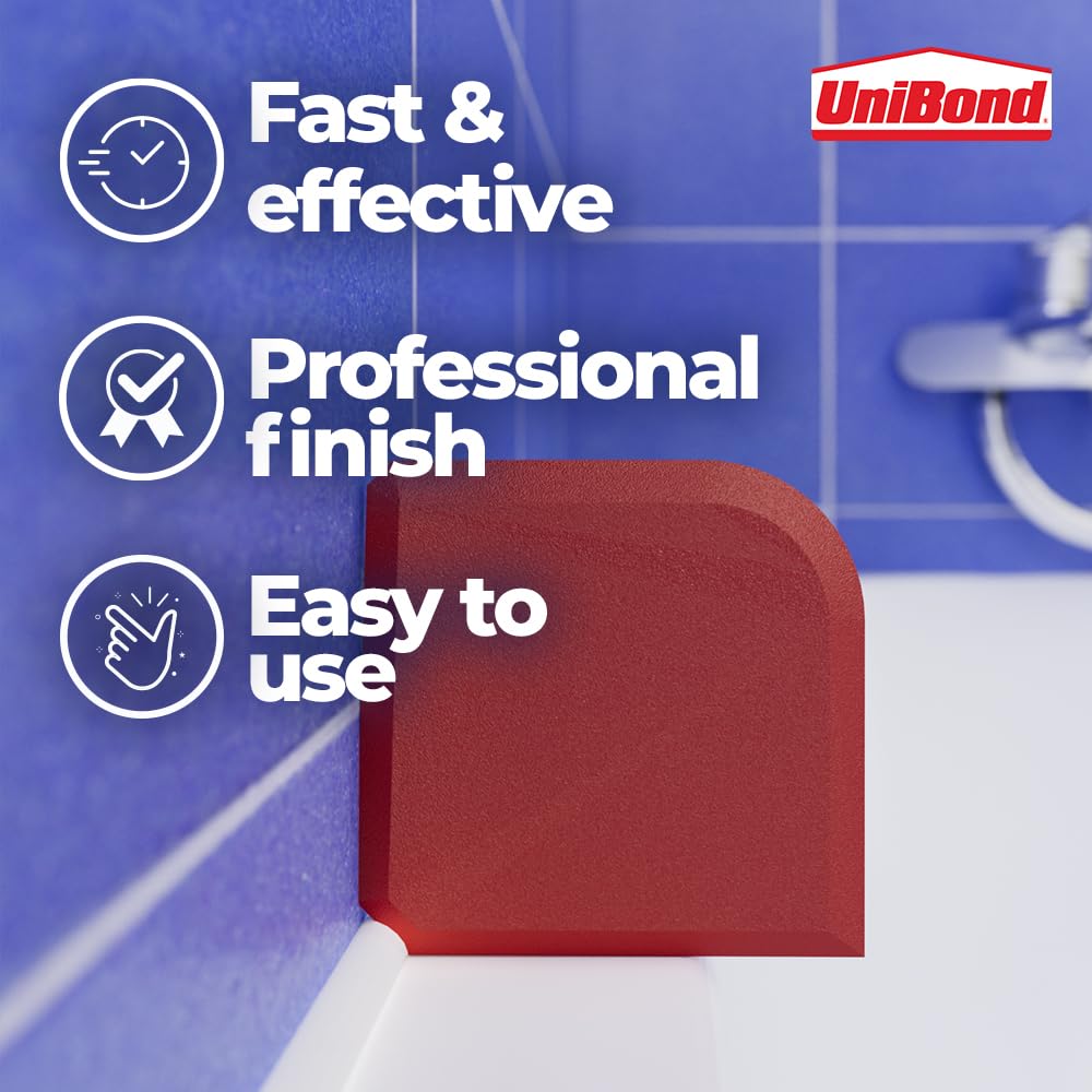 Unibond Sealant Finishing Tool, Effective Sealant Tool for a Smooth & Professional Finish, Sealant Smoother for All Sealants, Silicone Sealant Tool for Wall & Floor Applications