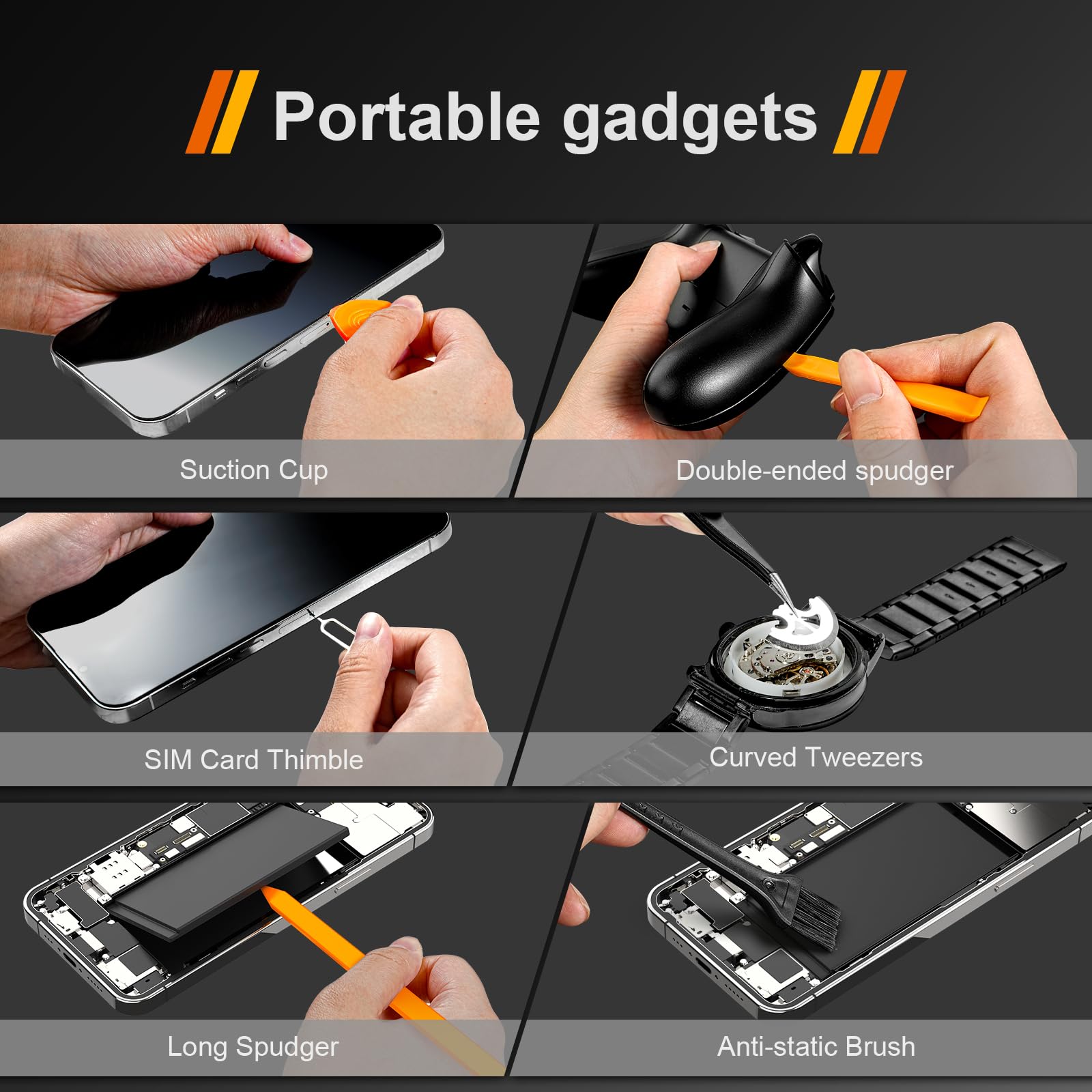 JOREST 38Pcs Precision Screwdriver Set, Tool Kit with Security Torx T5 T6 T8 T9 , Triwing Y00, Star P5, etc, Repair for Laptop, Switch, PS4, Xbox, Macbook, iPhone, Ring Doorbell, Watch, Glasses, etc