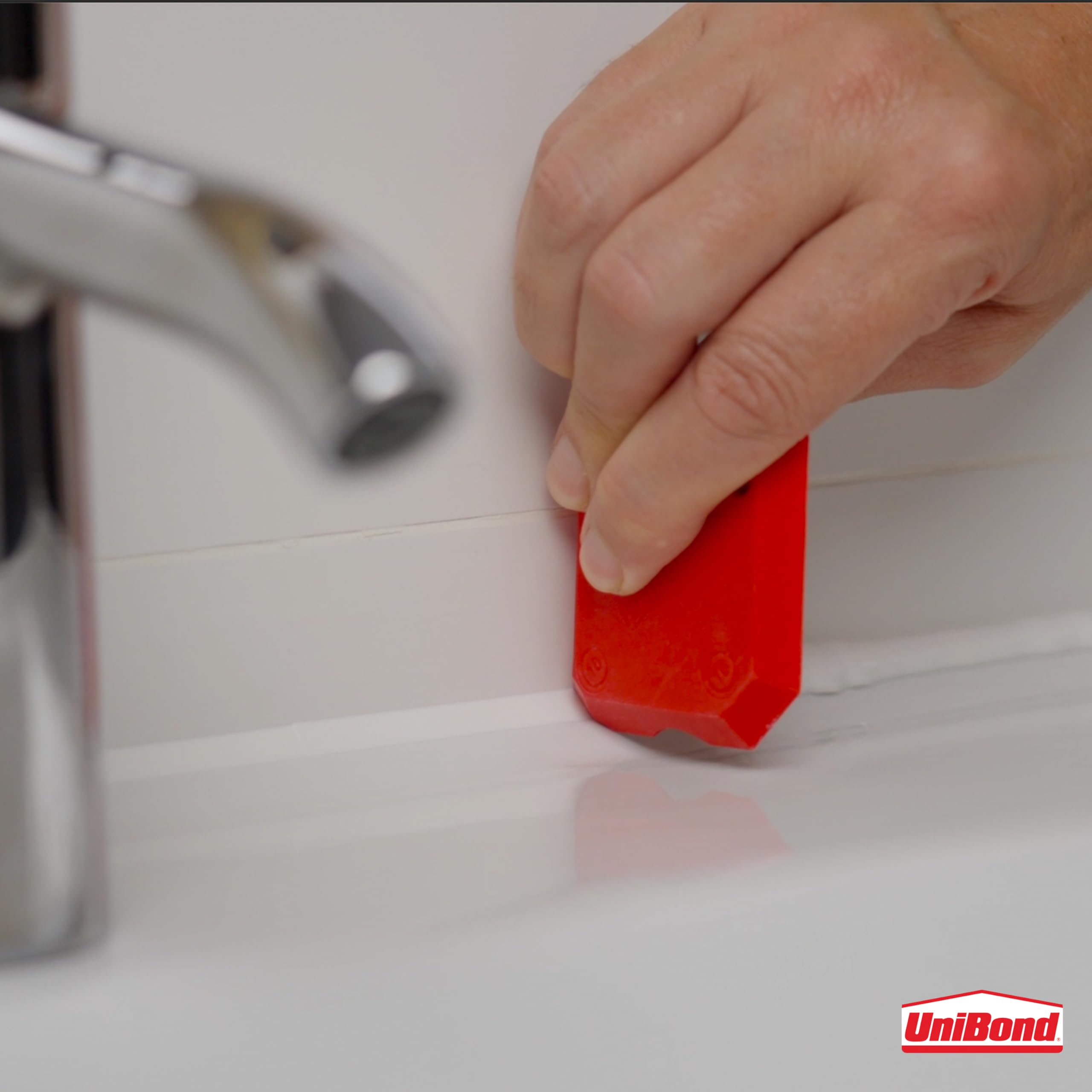 Unibond Sealant Finishing Tool, Effective Sealant Tool for a Smooth & Professional Finish, Sealant Smoother for All Sealants, Silicone Sealant Tool for Wall & Floor Applications