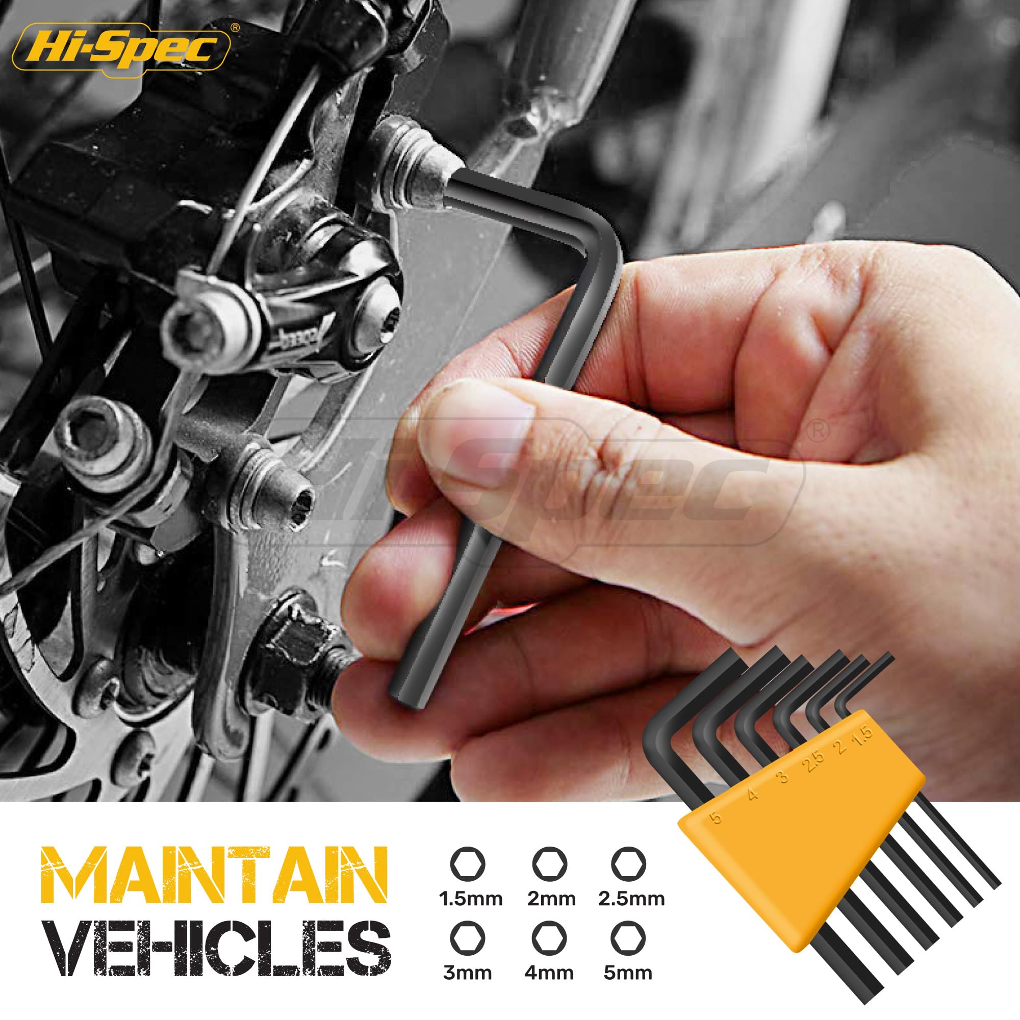 Hi-Spec 24pc Yellow Household DIY Tool Kit. Small Mini Box Set of Starter Basic Tools for Home & Office