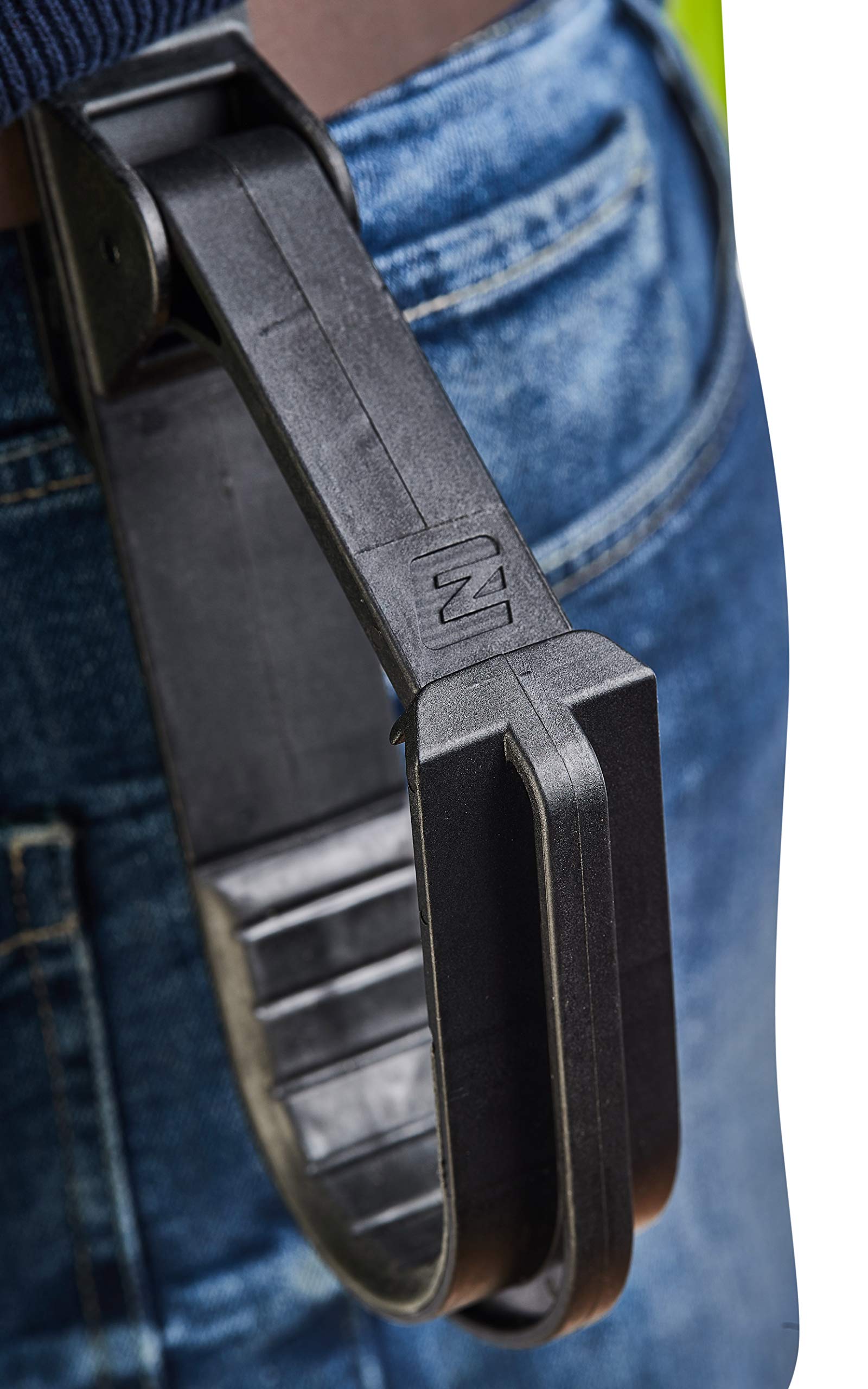 The Rhino Hook ™ Universal Tool Belt And Cordless Drill Impact Wrench Holder – Holster Alternative To Pouch (WITH CLIP)